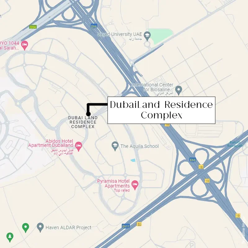 The Boulevard by Prestige One Developments Location
